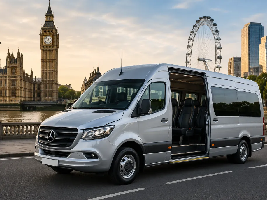 Minibus Hire with Driver in London